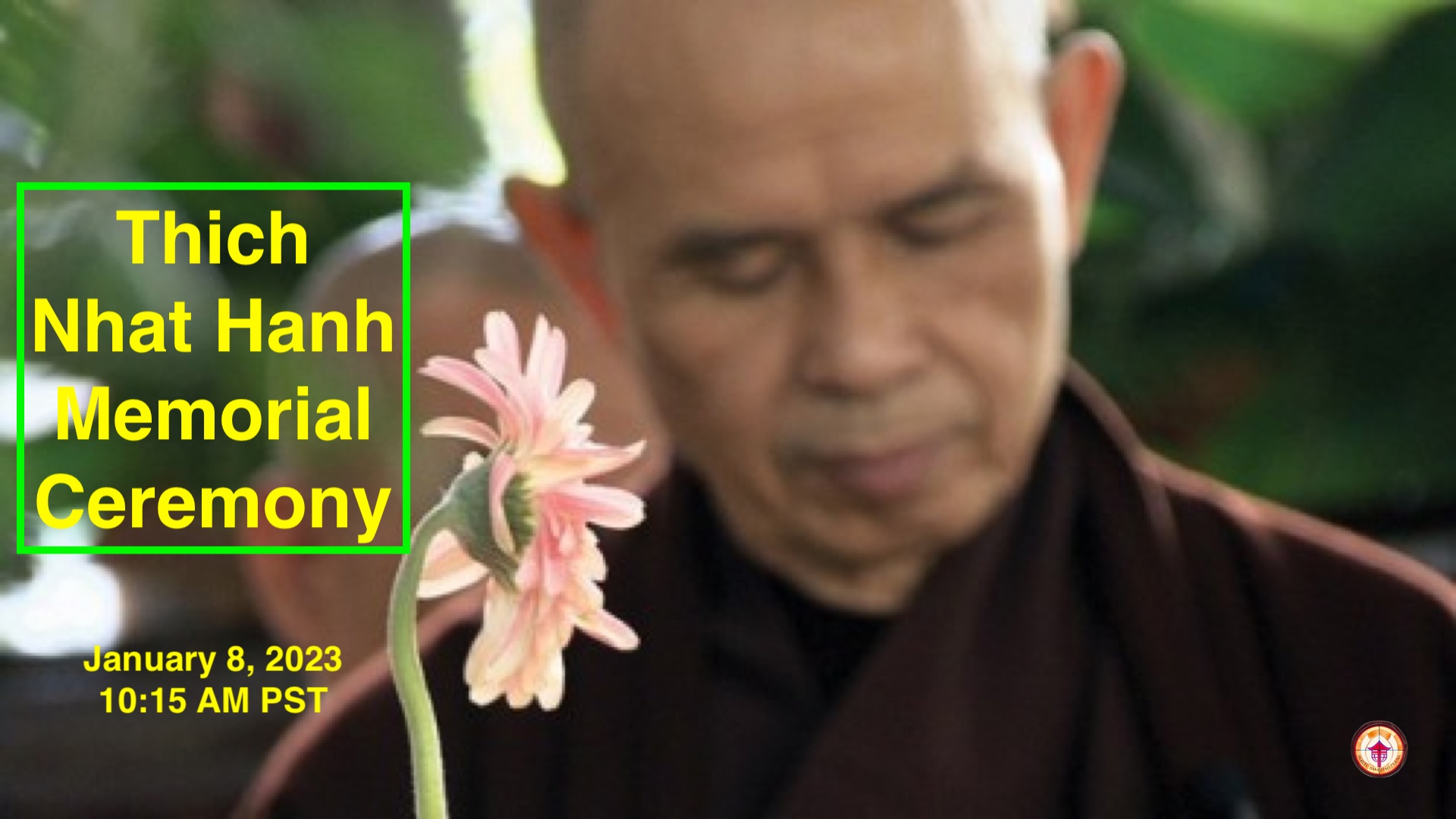 Thich Nhat Hanh Memorial Ceremony